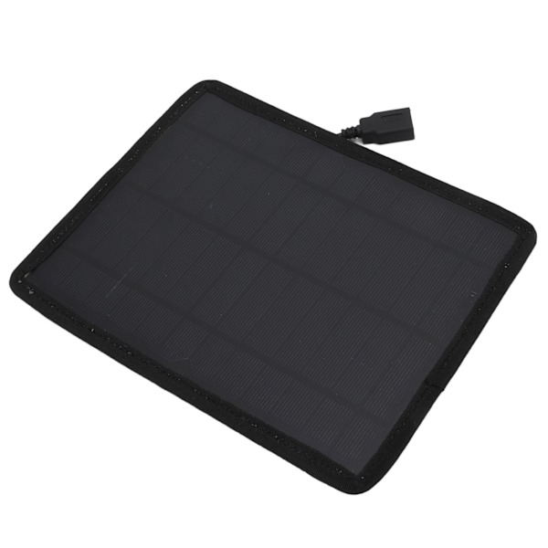 5,3 W:n aurinkopaneeli, 6 V:n USB-lähtö, matala vaimennus, naamioitu monokiteinen aurinkokennoakku, laturi ulkoilmatkalle