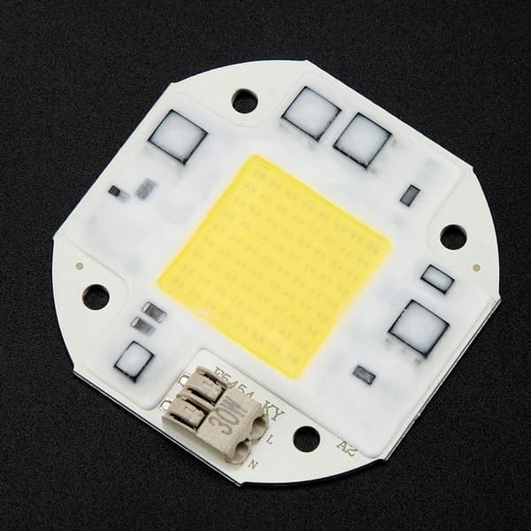 AC100-260V 30W Kald Hvit Høyeffekts Integrert Chip Lyskilde COB Perle Spotlight Pære