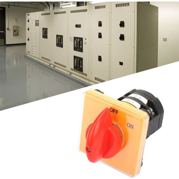 25A 380V AC Rotary Cam Switch JYW29B-25/2 - Valgkontakt D2004