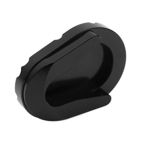 Motorcykel Kickstand Förstorare Pad Sidostöd Förlängare Platta Ersättning för Vespa Sprint 150 2013‑2020Svart