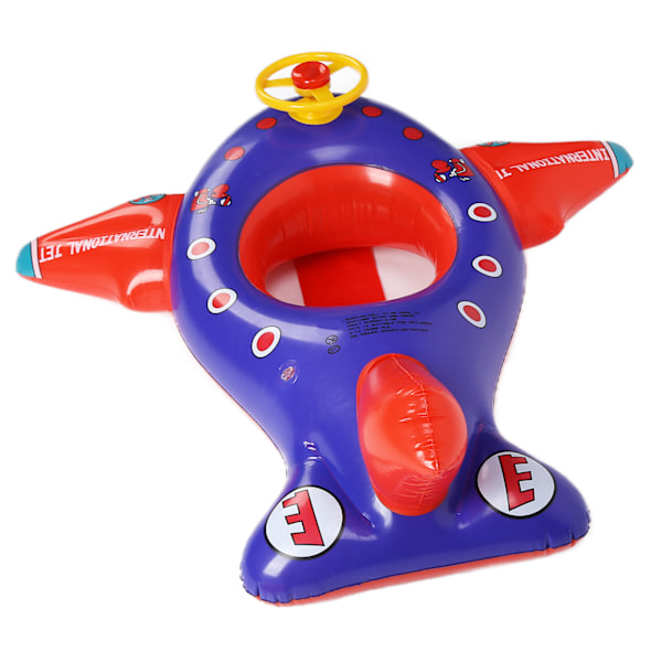 Flyvemaskine Baby Svømme Float Spædbarn Oppustelig Flyvemaskine Float Børn Svømme Float Båd