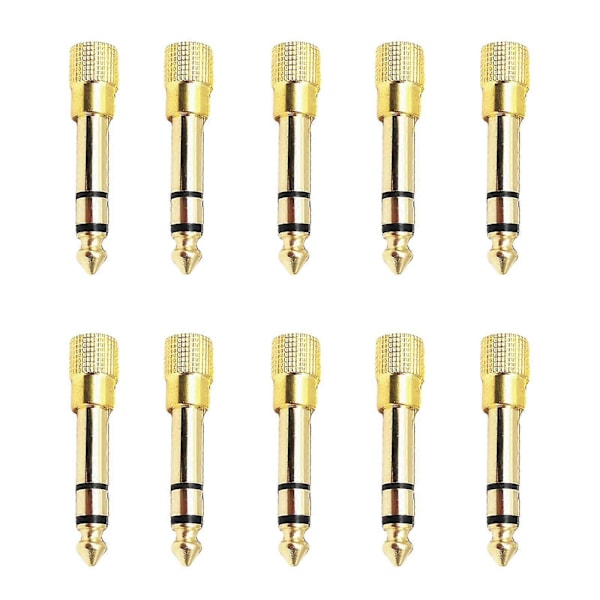 Trs Audio -sovitin 1/4\" (6,35 mm) uros - 1/8\" (3,5 mm) naaras Liitä älypuhelimet