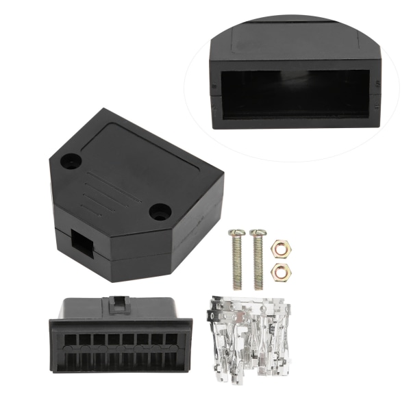 16-nastainen universal OBD2-pistoke urosliitin OBD-liitinsovitinsarja Auton diagnostiikkaskannaustyökalu