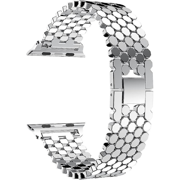 Ruostumattomasta teräksestä valmistettu ranneke Apple Watch 38 mm:lle - tyylikäs ja tyylikäs