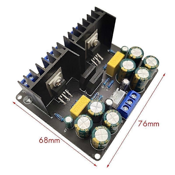 LM1875 DIY Højttaler Høj Effekt Forstærker Board Dual Channel 2.0