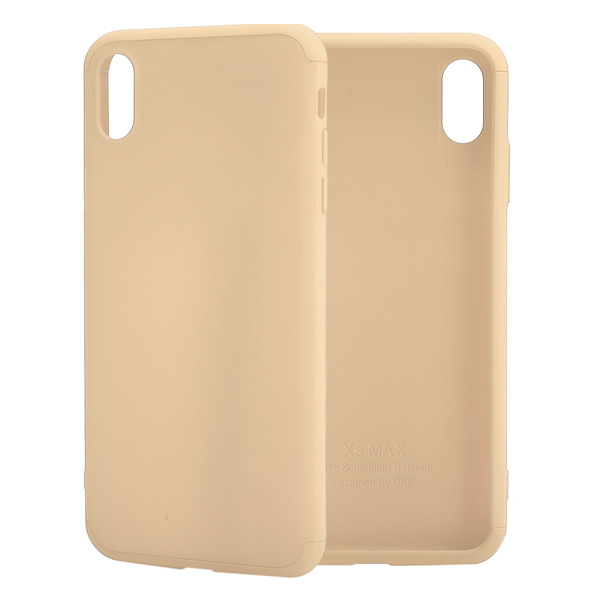 Monteras mobilskal, stöttåligt, antikollisionsskydd, passform för iPhonexs Max, guld