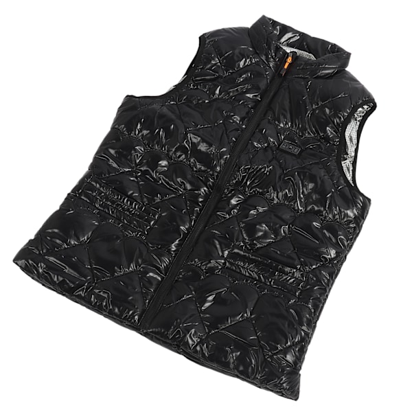 USB-oppvarmet vest med 15 varmesoner, vanntett, lett polyesterfiber-varmejakkevest for menn og kvinner 2XL