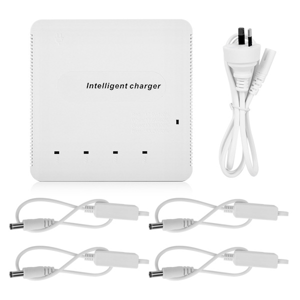 6-i-1-drönare batteriladdare fjärrkontroll laddare med USB-utgång passar för DJI Mavic AIR 2 100-240VAU-kontakt