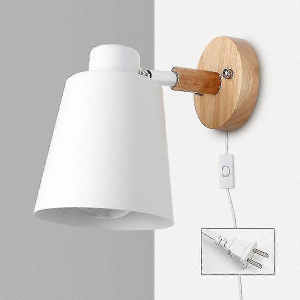 Nordisk Væglampe - Stik Iron Sconces Med Kontakt Zekai US 2
