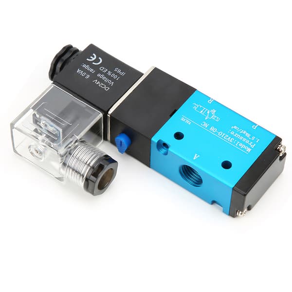 3V210-08 2 Position 5 Vejs Magnetventil PT1/4in 1.2MPa 170Psi Magnetventil IP65(DC24V)