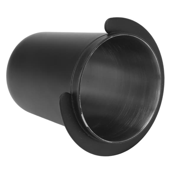 Kaffedoseringskop Rustfrit Stål Universal Sort Pulver Tilbehørsværktøj til Kaffemaskine 51mm