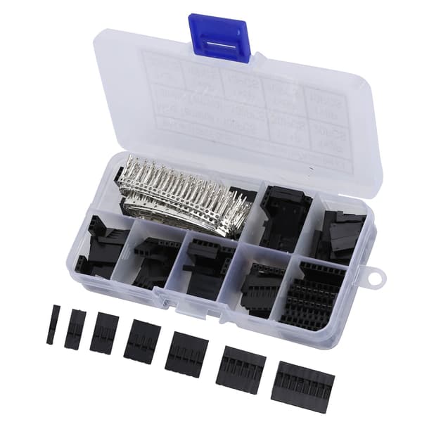 310 stk. Jumper Wire Connector 2,54 mm hus han hun crimp pin terminal sæt kit
