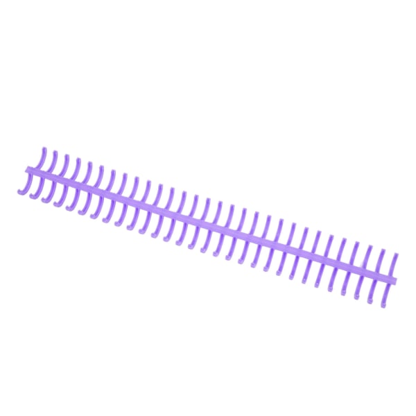 10 st spiralbindningsfjädrar 130 ark kapacitet ryggkam 30 hål 16 mm diameter set kit lila