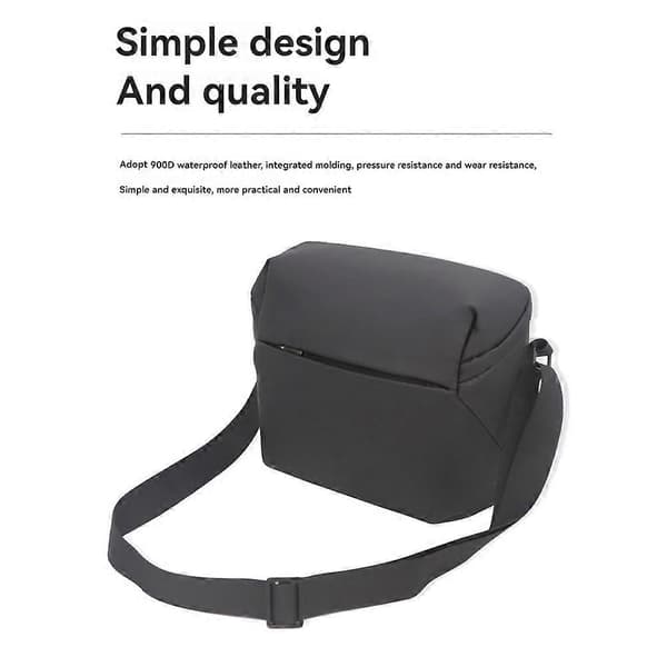 For DJI Mini 3 Pro/Mini 3 Drone Storage Shoulder Bag - Compatible with Mini 2, - Universal Protective Accessory Case Svart