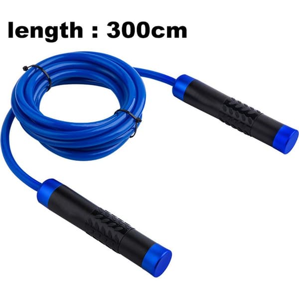 Weighted Jump Rope, Heavy Jump Rope with Adjustable PVC Rope, for Crossfit Training, Boxing Multicolour