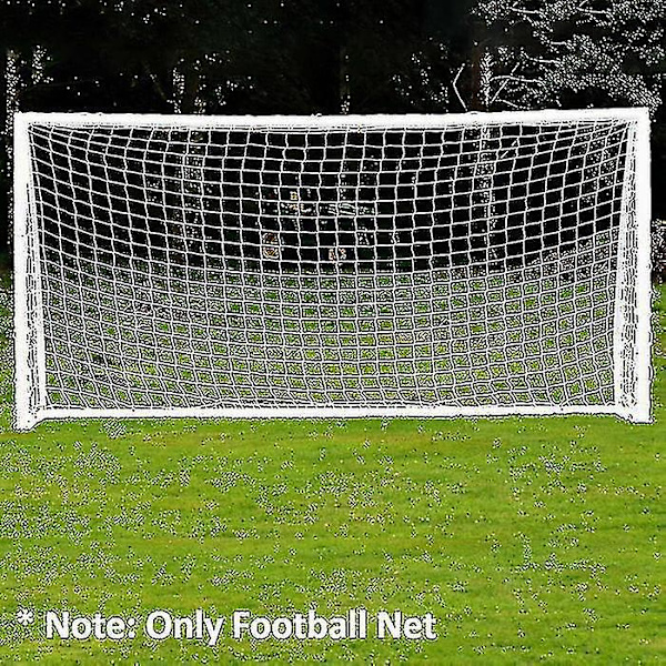 Jalkapalloverkko jalkapallomaalin tolppaan - Junior Sports Training (3 kokoa) 1,8m x 1,2m x 0,3m x 1m Cool White