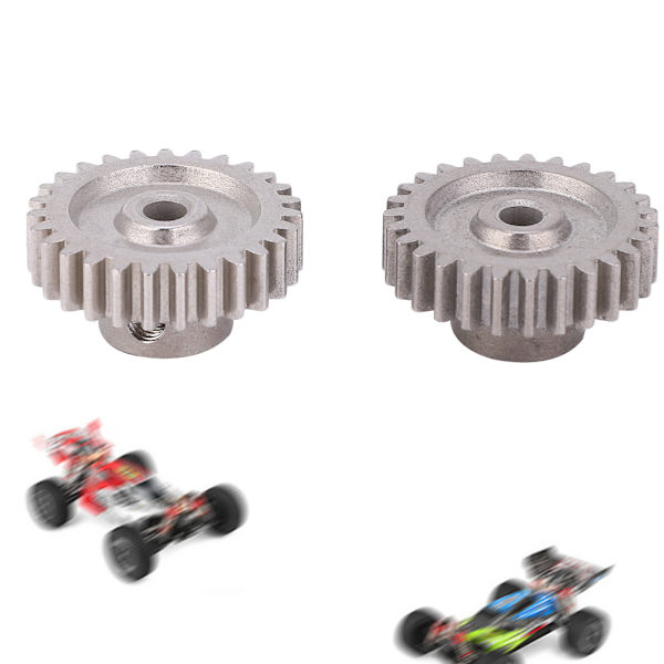 27T moottorin vaihde lisävaruste WLtoys 144001 1/14 nelivetoinen seos RC-auto (valkoinen messinki)