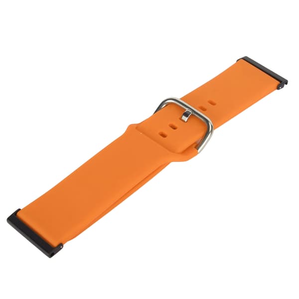 Silikone Smartwatch Rem Justerbar Udskiftningsurrem Tilbehør til Suunto7 Orange