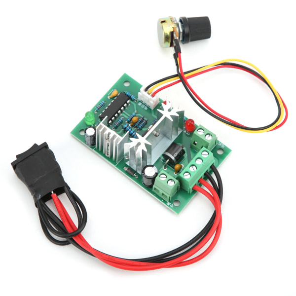 DC-motorhastighetskontrollmodul PWM-justerbar omkopplare CW CCW-styrenhetsdrivrutin DC10V/12V/24V/36V
