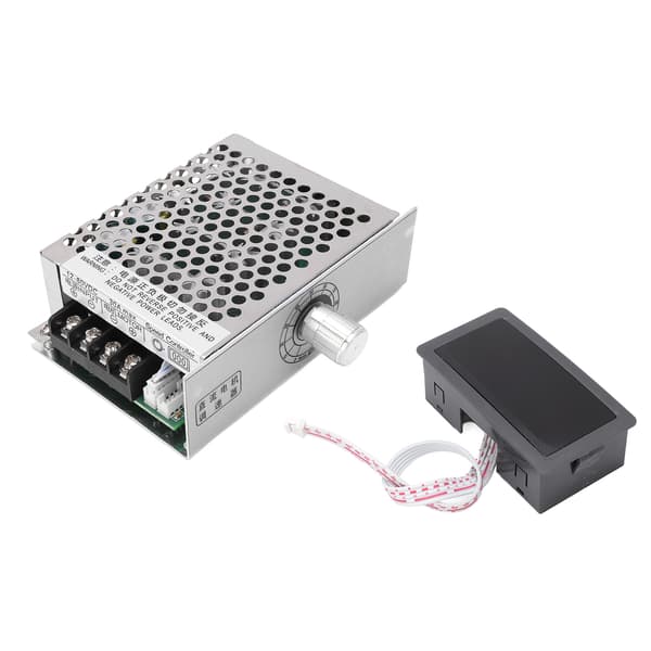 DC-motorregulator blød start og stop PWM-motorhastighedsregulator med digitalt displaypanel DC12-80V