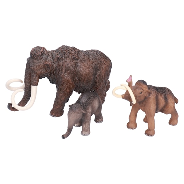 Mammut Model Simuleret Figur - Realistisk Plast Mammut Legetøj til Dyresamling