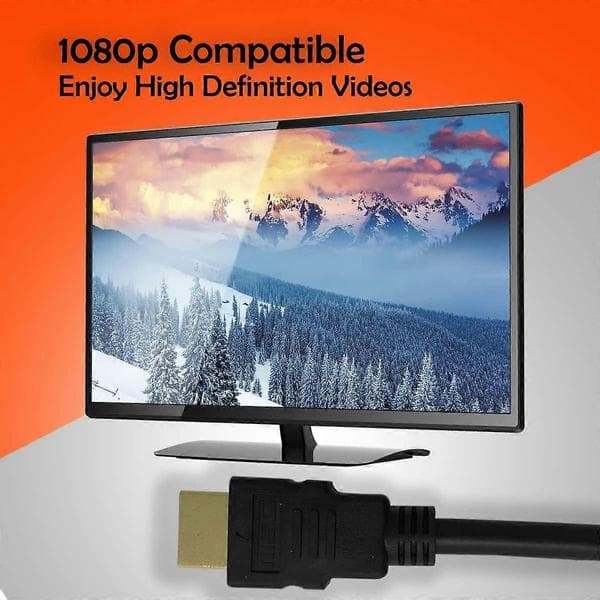 HDMI-kabel 15m extra lång Funktioner 1080p Högupplöst 15 meter kabel - visning
