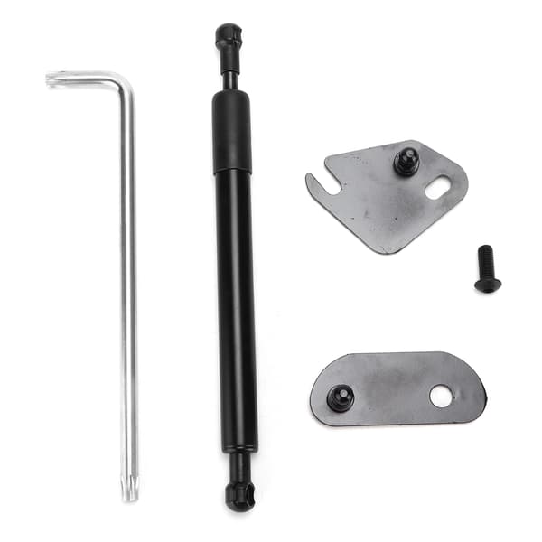 Bil bagagerum bagklap spjæld hydraulisk stang metal sort bagklap montering eftermontering modifikation