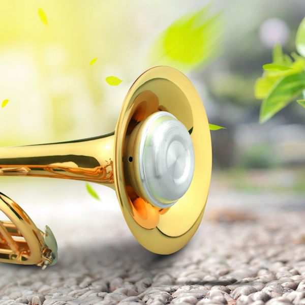 Alumiiniseos ja kumiharjoitusvaimennin Vaimennettu messinki Musiikki-instrumenttiosan lisävaruste