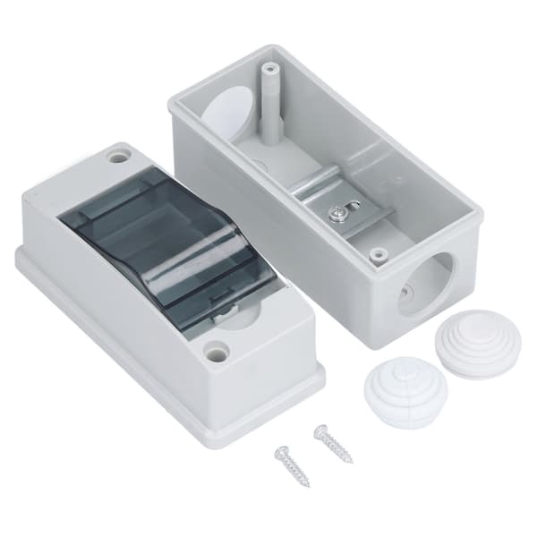 Distributionsskyddslåda IP65 Vattentät Elektronisk Kopplingslåda med Transparent Lock