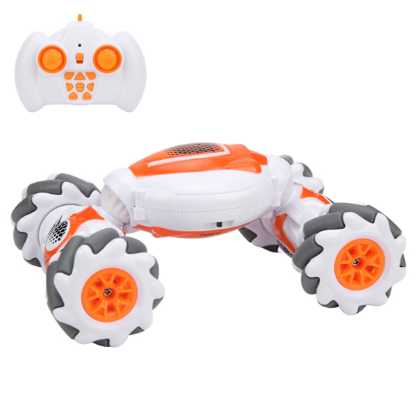 S012 2.4Ghz RC-tempputyöauto Kauko-ohjattava tempputyöauto 360 asteen käännöllä Kaksisuuntainen pyörivä yli 8-vuotiaille pojille ja tytöille (2 akkua)