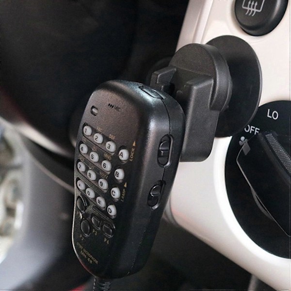 Bil Mobilradio Walkie Talkie Mikrofon Henger Holder Feste Brakett Erstatning kompatibel med Teyitong/Oxun