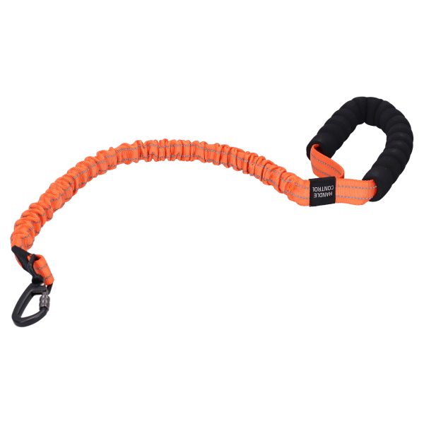 Reflekterande elastiskt nylon för hundpromenad utomhus - Orange