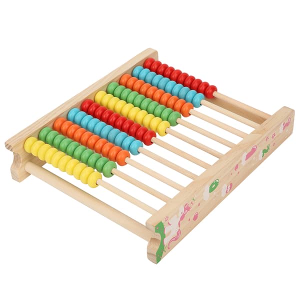 Kid Tidlig Uddannelse Kid Abacus Børn Træ Legetøj Beregningsbeslag RackAbacus
