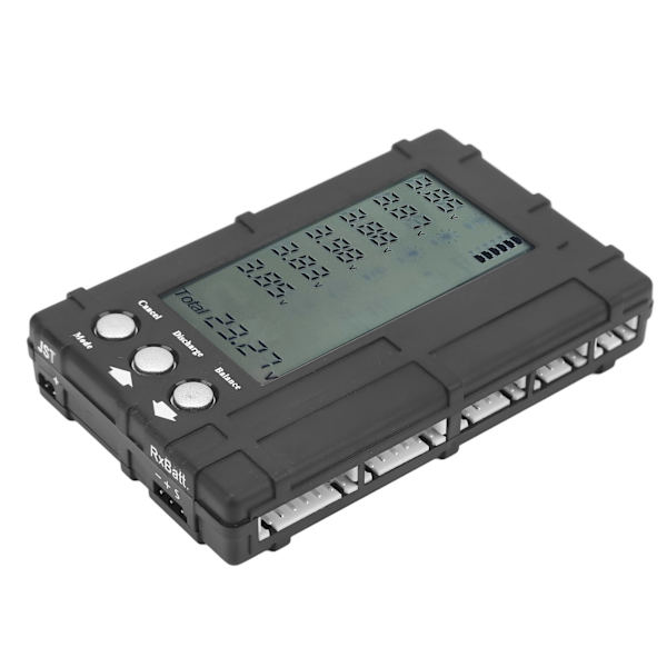 3 i 1 batterikapacitetstester Balancer Aflader Digital LCD-skærm Batterimåler til modelfly
