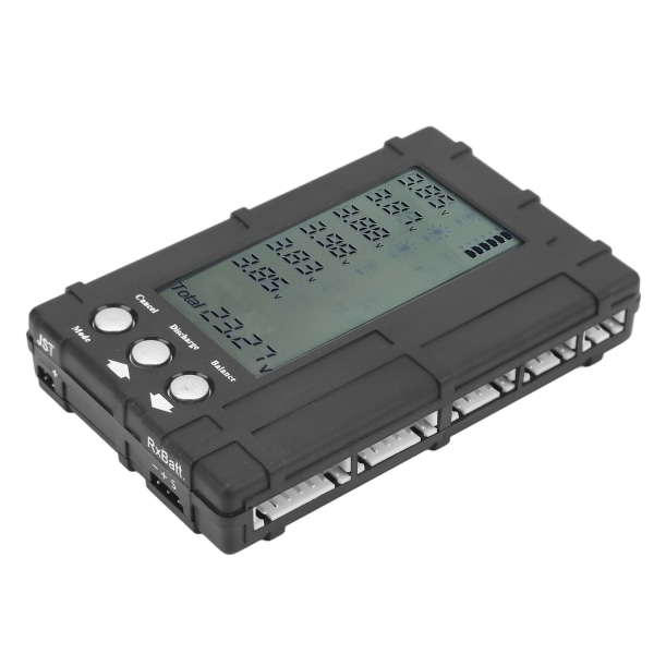 3 i 1 batterikapasitetskontroll Balanser Utlader Digital LCD-skjerm Batterimåler for modellfly