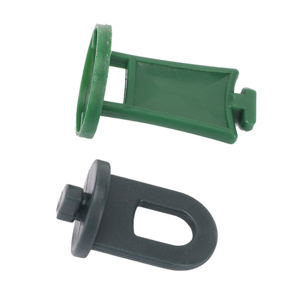 100 stk Drivhus Twist Clips Pladsbesparende Nem at bruge Robust plast Drivhus Plante Ophæng til Kurve Gryder Dåser