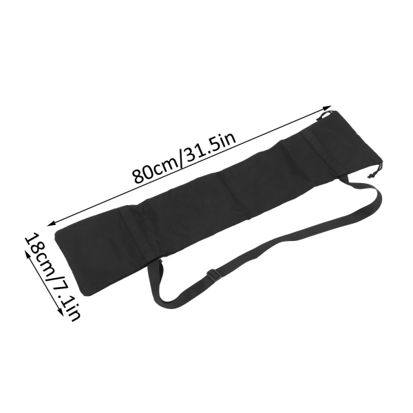 Kameran kolmijalka kantolaukulla - Universal Studio Light Stand Monopod case, säädettävä korkeus ja olkahihna