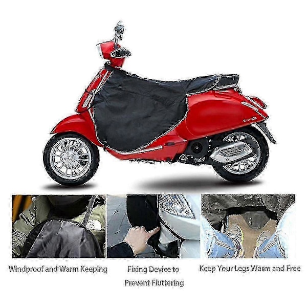 Benskydd för Universal Scooters Motorcykel Regn Vind Kallt Vindtätt Varmt Motorcykel Benskydd för Scooter Elbilar - Ny SZJR