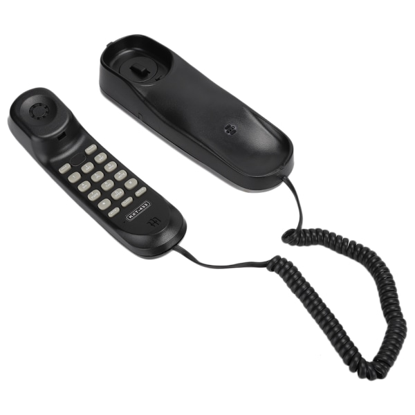 KXT-433 Englannin ulkomaankaupan riippuva puhelin, musta (Ison-Britannian puhelinlinja satunnaisilla väreillä)