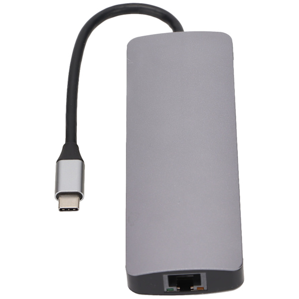 Multifunktionel Hub 9 i 1 Hurtig Transmission Varmeafledning High Definition Multimedia Interface Hub