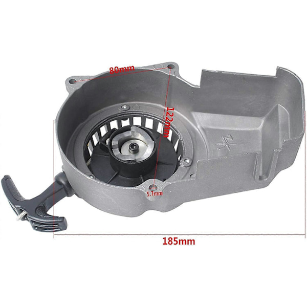 Startmotor med dragsnöre för 2-takts 47cc 49cc Pocket Dirt Bike Mini ATV