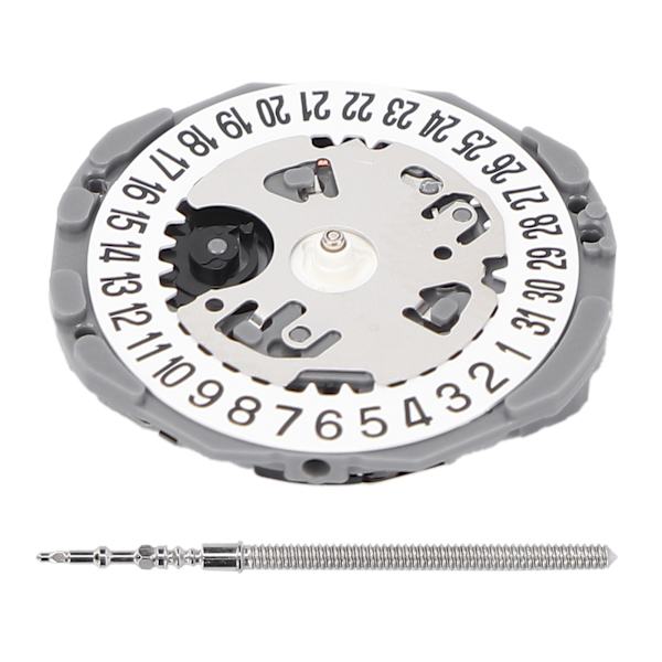 VJ24 Calendar Watch Movement Alloy Ersättnings Movement Watch Reparationsdelar Tillbehör