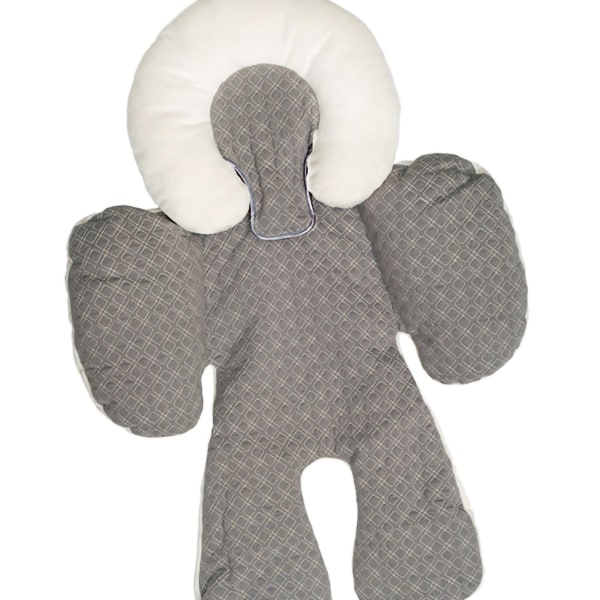 Vauvankärrypatja Suojaava Ympäristöystävällinen Baby Kärrymatto Tyyny rattaiden tyyny harmaa Gray