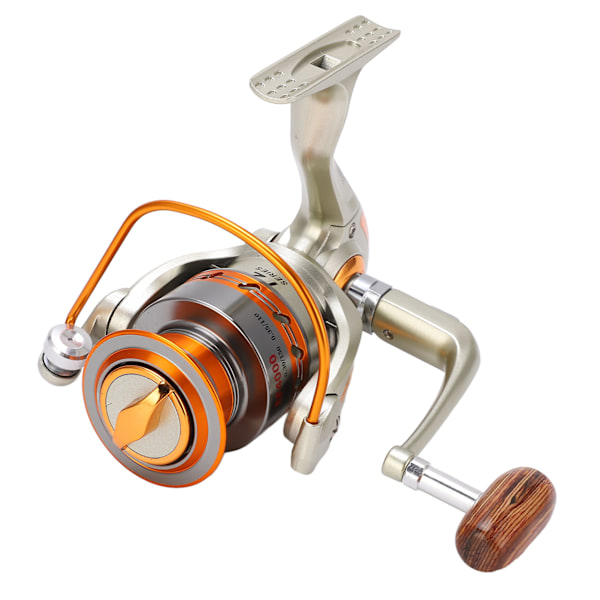 EF4000 Havfiskeri Hjul Flue Stang Spinderhjul CNC Metal Digital Vippearm Baitcasting Hjul