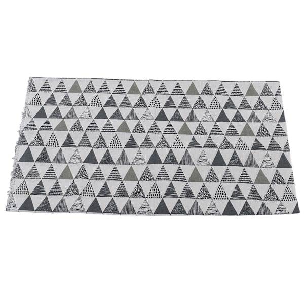 Linduk Stoff Geometrisk Trekant Bomull Lin Trykk Blanding Lin Duk Sofa Stoff