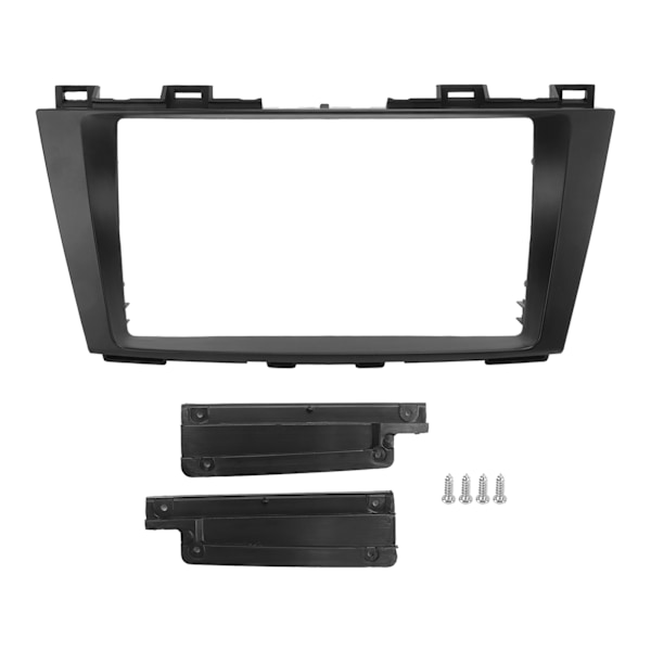 Car Radio Fascia Panel Dash Stereo Headunit Surround Panel Replacement for Mazda 5 2011