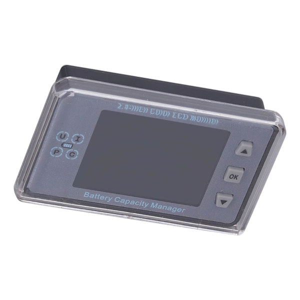 Voltmeter Coulometer Wireless Battery Capacity Manager -näyttö 2,4 tuuman värillisellä LCD-näytöllä 500V 50A