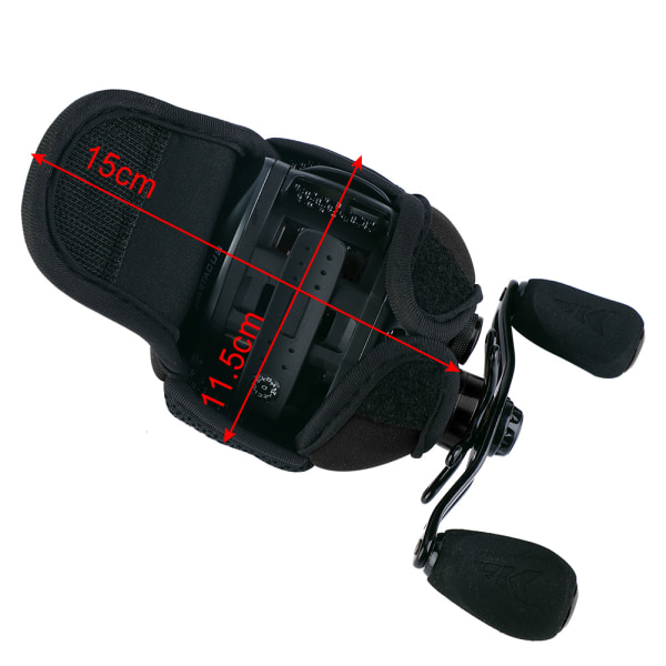 Vanntett Baitcasting Fishing Reel Bag Blue