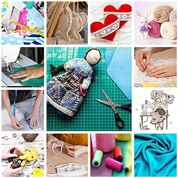 35 st ljusa färger bomullstyg modetrycktyger för patchwork Handgjorda sömnadsmaterial