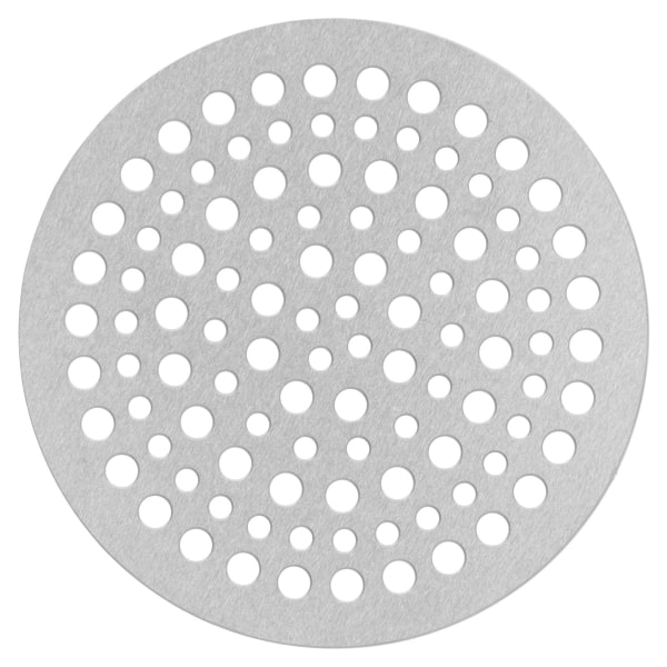Gulvafløbsfilter i rustfrit stål Rund dræningsbrusefilternetværk Antiblokering (68 mm)